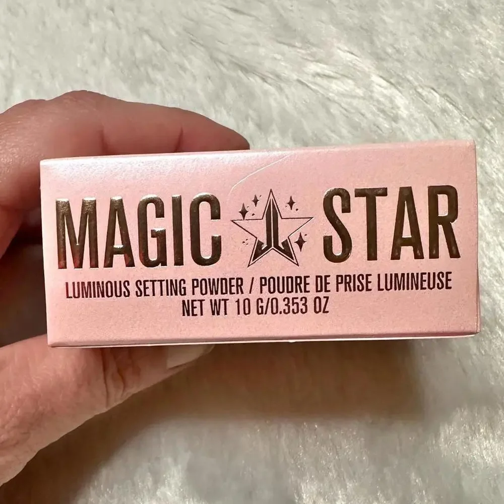 NIB Jeffree Star Magic Star Luminous Setting Powder Suede Full Size 10g